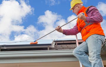 Langley Green soft wash roof cleaning